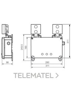 PROYECTOR LED 1500LM 1H NP LVS