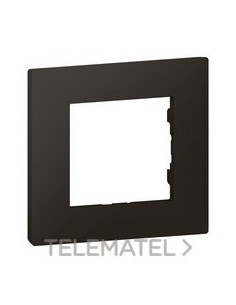 NS-PLACA 1ELE NEGRO MATE