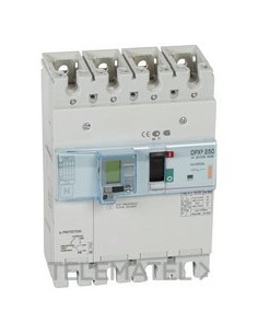 DPX³250 elec+dif 4P 250A 25kA