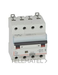 MAGNET DIFER DX3 4P 30mA C25