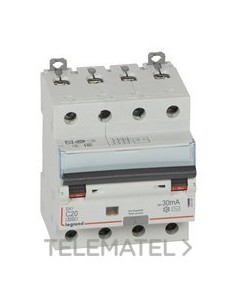 MAGNET DIFER DX3 4P 30mA C20