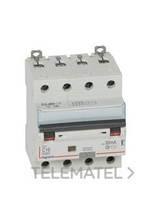 MAGNET DIFER DX3 4P 30mA C16