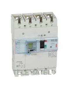 DPX³250 elec+dif 4P 250A 36kA