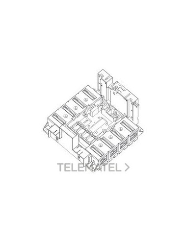 DPX³ 1600 BASE SECC C.P. 4P