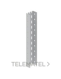 PIEZA U PERFORADA EPOXI GRIS