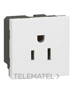 MO-BASE 2P+T US 15A 127V 2M BL