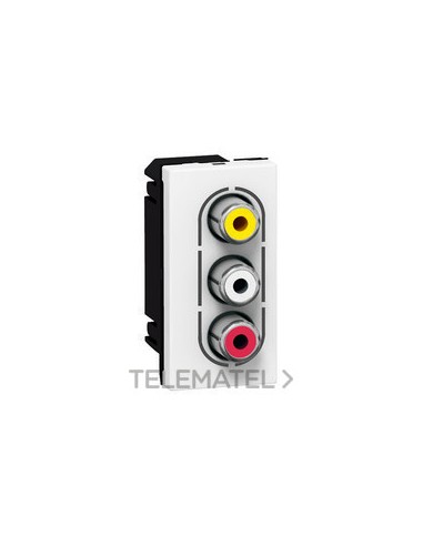 MO-BASE 3RCA 1M BL TORN