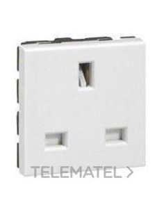 MO-BASE 2P+T UK 13A 2M BL