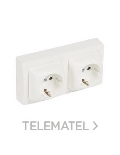 OT-MBLOC BASE DOBLE 2P+T 16A