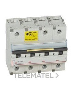 MAGNET DX3 10/16kA C 4P 100A