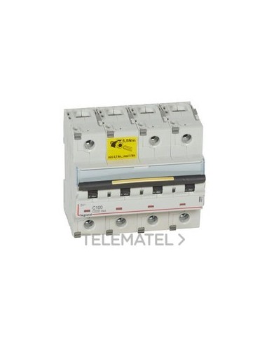 MAGNET DX3 10/16kA C 4P 100A