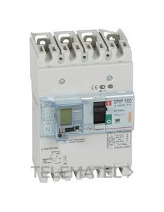 DPX³160 mag+dif 4P 160A 25kA