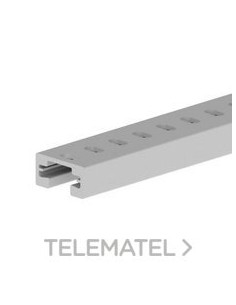 RAIL AISL.25x50x2000 U48X GR RAL7038