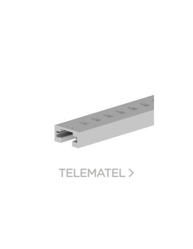 RAIL AISL.25x50x2000 U48X GR RAL7038