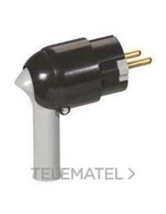 CLAVIJA 2P+T 16A EXT NEGRA GSB