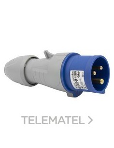 P17 CLAV 16A 2P+T 250V IP44