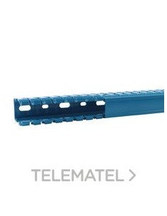 CANAL CUADRO 40X25 LH  AZUL