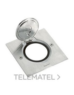 CAJA IP44 CUADRADA 2M INOX