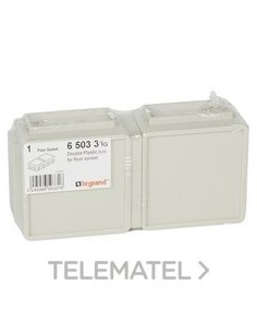 CAJA DE EMPOTRAR PLÁSTICAS CON 6 MÓDULOS