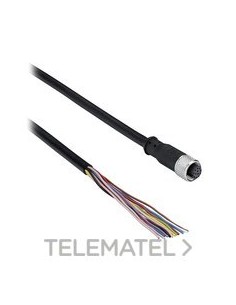 CONECTOR H M12 12P 5m