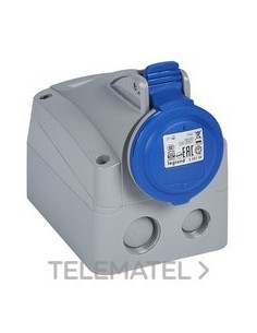 P17 B.SUP 16A 2P+T 250V IP44