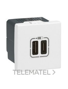 MO-BASE USB A+C 3A 15W 2M BL