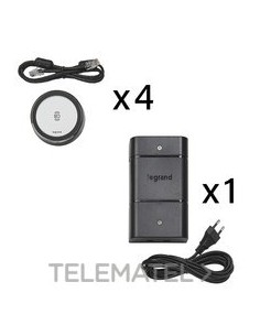 KIT 4 CAR.15W INTEGRACIÓN MOB.80mm 1