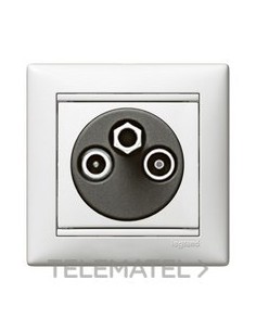 VL-BASE TV-R-SAT UNI1,5DB BLAN