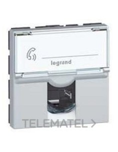 MO-BASE RJ45 C6A UTP 2M AL