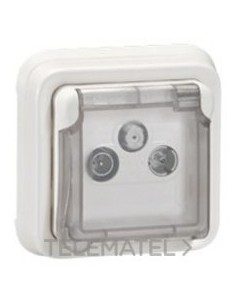 PL-BAC E/S BASE TV-R-SAT UN BL