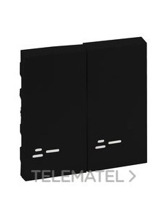 NS-TECLA DOBLE C/VISOR NEGR