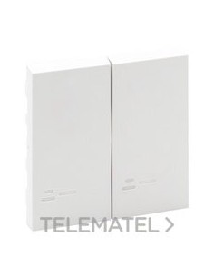 NS-TECLA DOBLE C/VISOR BLAN