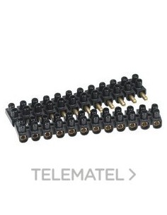 REGLETA SUPREM 10MM2 NEGRA