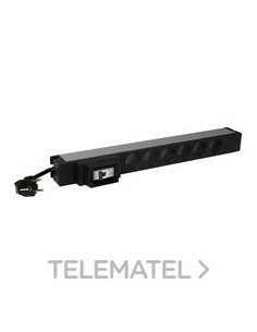 PDU 19" 6 SCHUKO +MCB