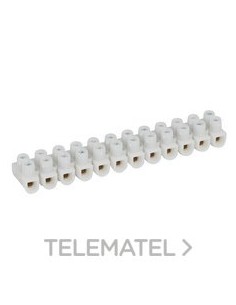 REGLETA NYLBLOC 2,5MM2 BLANCA