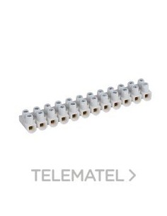 REGLETA NYLBLOC 10MM2 BLANCA