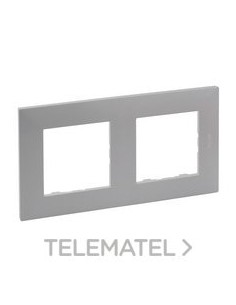 NS-PLACA 2ELE ALUMINIO