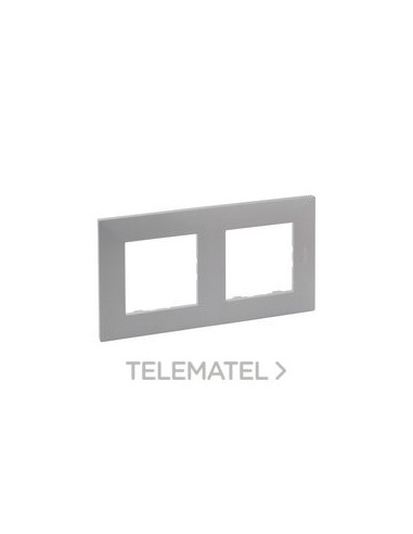 NS-PLACA 2ELE ALUMINIO