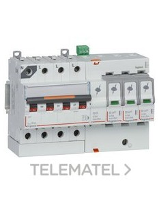 LIM SOBRET+INT T2 20KA 3P+N+SD