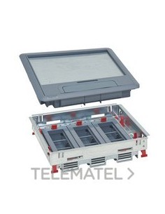 KIT CAJA SUELO TAPA PLAS H 18M