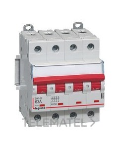 INTERRUPTOR DX3 IS-A 4P 63A