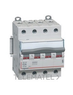 INTERRUPTOR DX3 IS 4P 63A