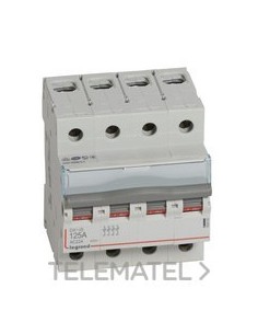 INTERRUPTOR DX3 IS 4P 125A