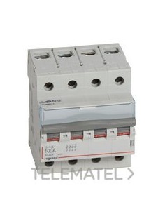 INTERRUPTOR DX3 IS 4P 100A