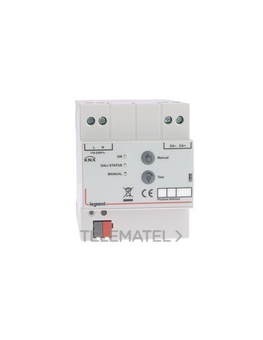 KNX GATEWAY DALI 16 GRUPOS DIN