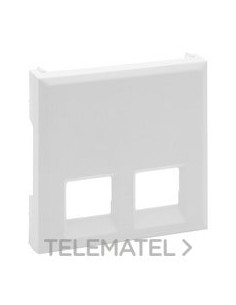 NS-FRONTAL BASE DOBLE RJ45BLAN