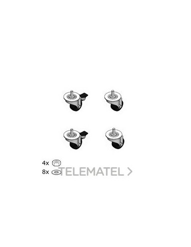 LKO-4 RUEDAS ARM MUR PIVOT