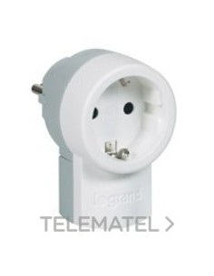 Clavija con toma 2P+T 16 A