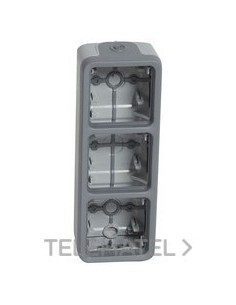 PL-COMP SUP CAJA 3ELE VER GRIS