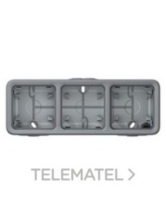 PL-COMP SUP CAJA 3ELE HOR GRIS